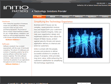 Tablet Screenshot of initiopartners.com